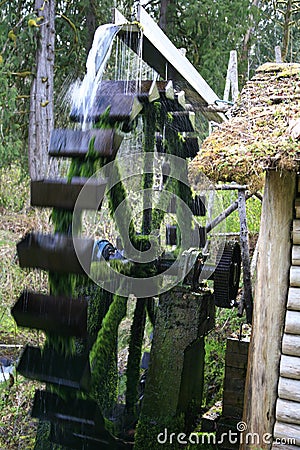 Watermill by Bremerton in Washington state Stock Photo