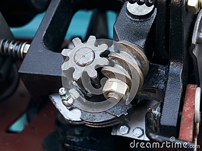 Image of a worm drive Stock Photo