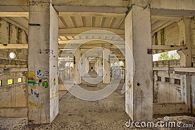 Images of some industrial buildings Stock Photo