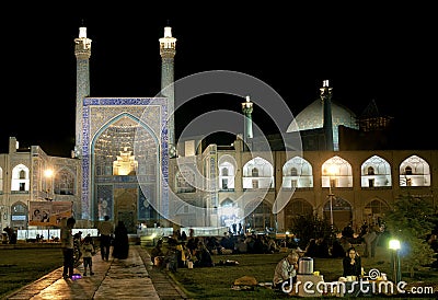 The imam mosque in isfahan iran Editorial Stock Photo