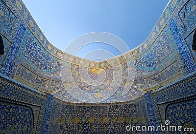 Imam Mosque, Isfahan, Iran Stock Photo