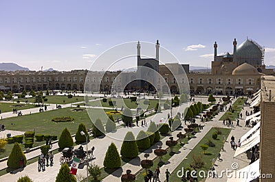 Imam Square, Isfahan, Iran Editorial Stock Photo