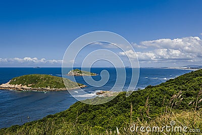 Imbituba beach, sauth Brazil Stock Photo