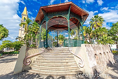 Immaculate Conception Cathedral in Mazatlan historic city center Centro Historico Editorial Stock Photo