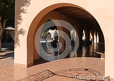 Historic Immaculate Heart of Mary Catholic Church Stock Photo