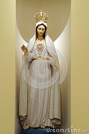 Immaculate Heart of Mary Stock Photo