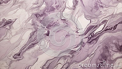 Lavender Elegance: Lilac Marble's Intricate Beauty Unveiled. AI Generate Stock Photo