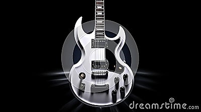 Gibson SG electric guitar Stock Photo