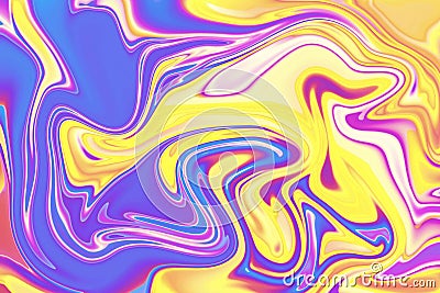 immersive journey through transcending boundaries with artistic expression in orange pink purple psychedelic swirl trippy artwork Stock Photo