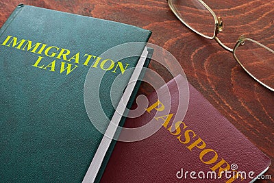 Immigration law Stock Photo