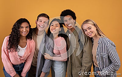 Immigration and study abroad, modern study and teamwork Stock Photo