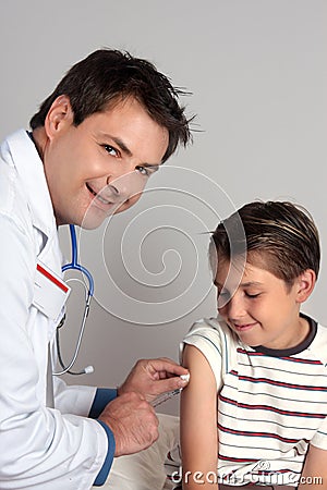 Immunisation or Vaccination Stock Photo