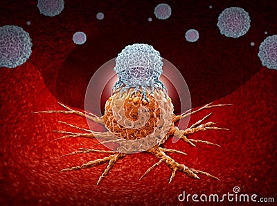 Immunotherapy Human Immune Therapy Stock Photo