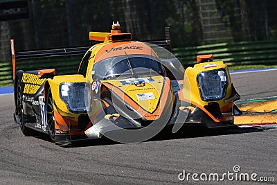 Imola, 12 May 2022: #51 Oreca 07 Gibson of TEAM VIRAGE driven by Aubry - Jaafar in action during Practice of ELMS 4H of Imola Editorial Stock Photo