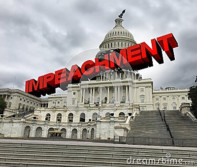 Impeachment In The United States Government Stock Photo