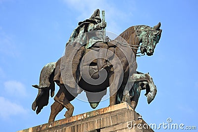 Imperator Wilhelmï¼ŒKoblenz Stock Photo