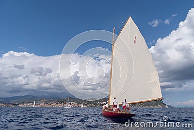 Classic sailing yacht Editorial Stock Photo