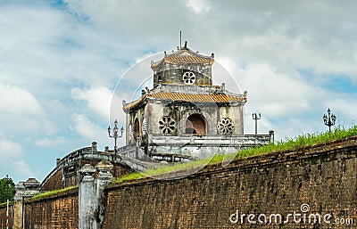 Imperial City Outer Gate Stock Photo