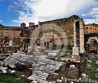 Imperial Forum, Rome, Italy Stock Photo