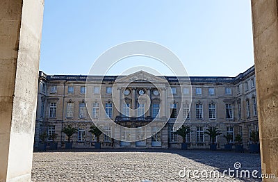 The Imperial Palace of Compiegne in Oise region enjoyed its greatest glory under Napoleon III. Stock Photo