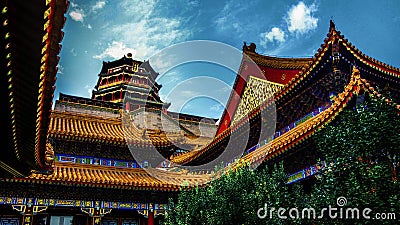 imperial summer palace beijing china Stock Photo