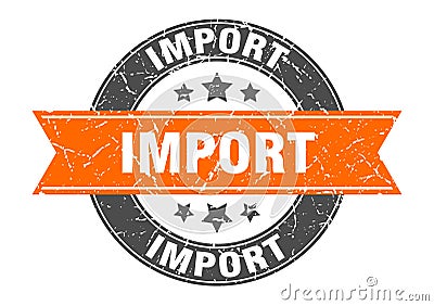 import stamp Vector Illustration