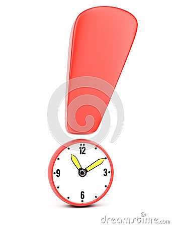 Importance of time Stock Photo