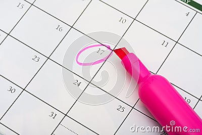 Important Date Stock Photo