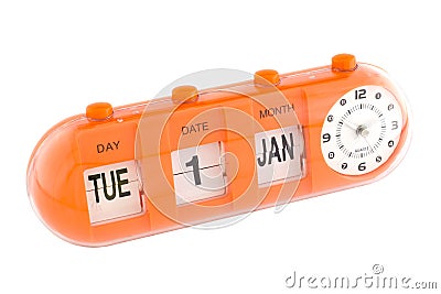 Important date - New Year's Day Stock Photo