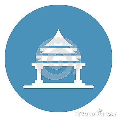 Impounding reservoir, macritchie reservoir park Isolated Vector Icon which can be easily modified or edit Stock Photo