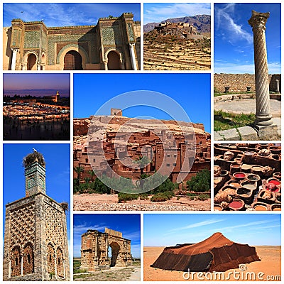 Impressions of Morocco Stock Photo