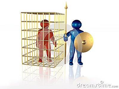 Imprison Stock Photo