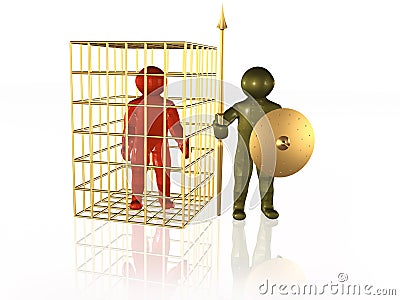 Imprison Stock Photo