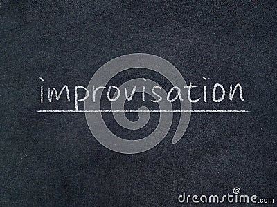 Improvisation Stock Photo