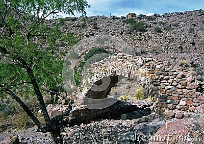 Inca Bridge,Mendoza,Argentina Stock Photo