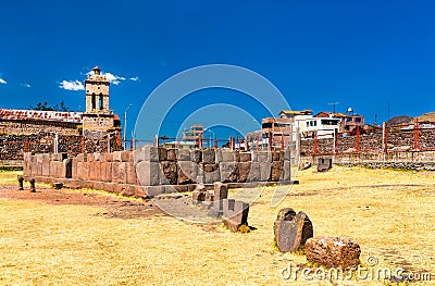 Inca Uyo Fertility Temple in Chucuito, Peru Editorial Stock Photo