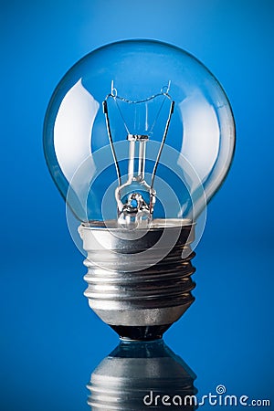Incandescent light bulb Stock Photo