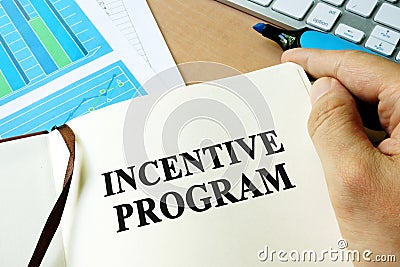 Incentive program. Stock Photo