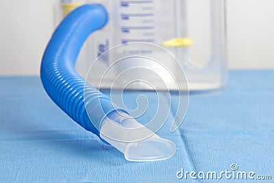 Incentive Spirometer Stock Photo