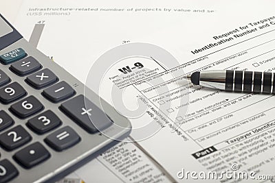 Income Taxes Stock Photo