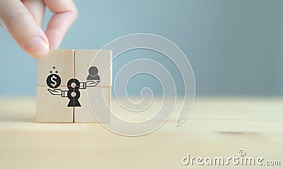 Increase average order value AOV concept. Strategy to get more money per oder. Order minimum, free shipping, bundle, upsell, cro Stock Photo