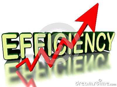 Increase efficiency Stock Photo