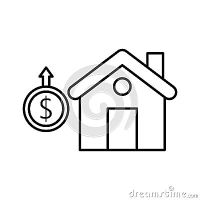 Increase flat vector icon which can easily modify or edit Vector Illustration