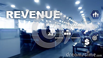 Increase revenue concept. Planing growth Stock Photo
