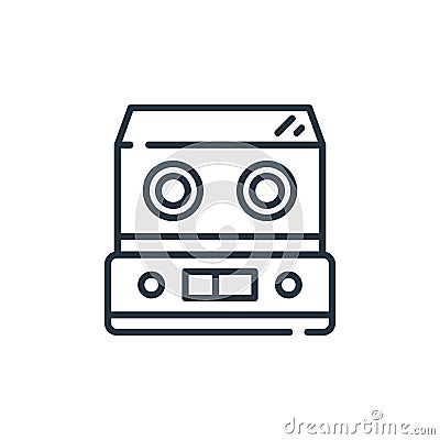 incubator vector icon isolated on white background. Outline, thin line incubator icon for website design and mobile, app Vector Illustration
