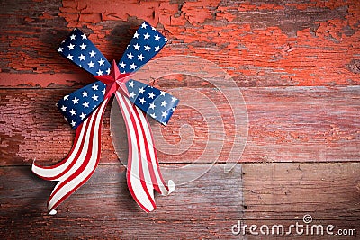 Indepedence Day 4th July emblem Stock Photo