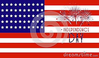 Independence day background Stock Photo