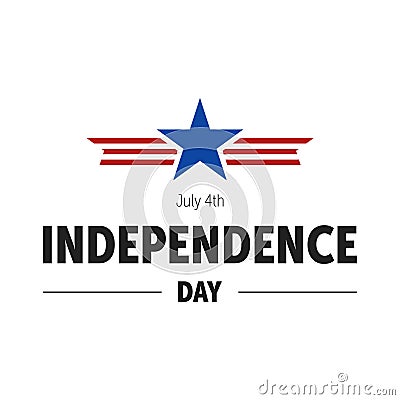 Independence Day Celebration Vector Illustration