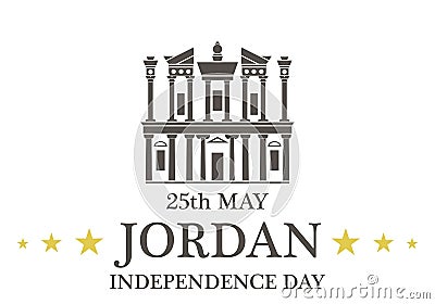 Independence Day. Jordan Vector Illustration