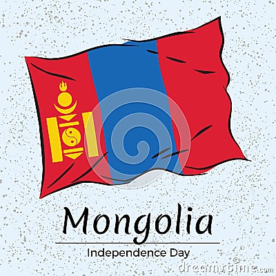 Independence day of Mongolia. Vector illustration Vector Illustration